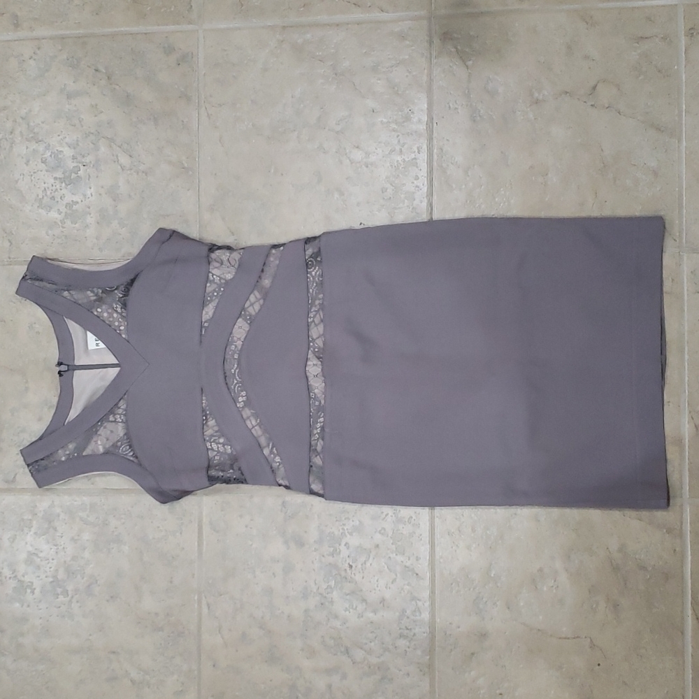 Reiss Enoli Lace Panel Dress